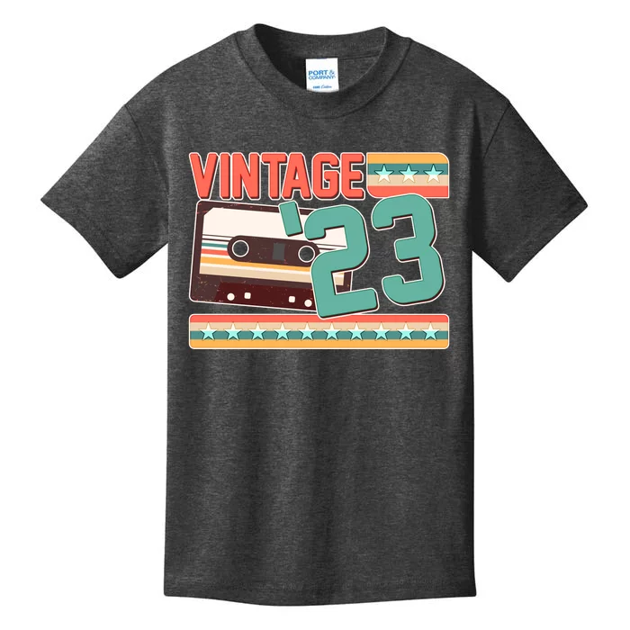 Vintage 1923 100th Birthday Cassette Tape Kids T-Shirt