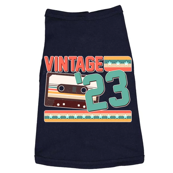 Vintage 1923 100th Birthday Cassette Tape Doggie Tank