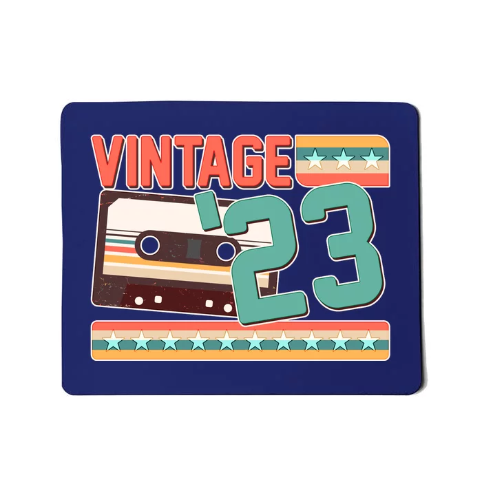 Vintage 1923 100th Birthday Cassette Tape Mousepad