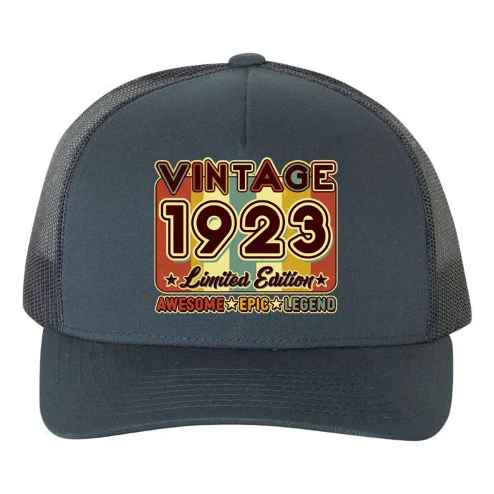 Vintage 1923 100th Birthday Limited Edition Awesome Epic Legend Yupoong Adult 5-Panel Trucker Hat