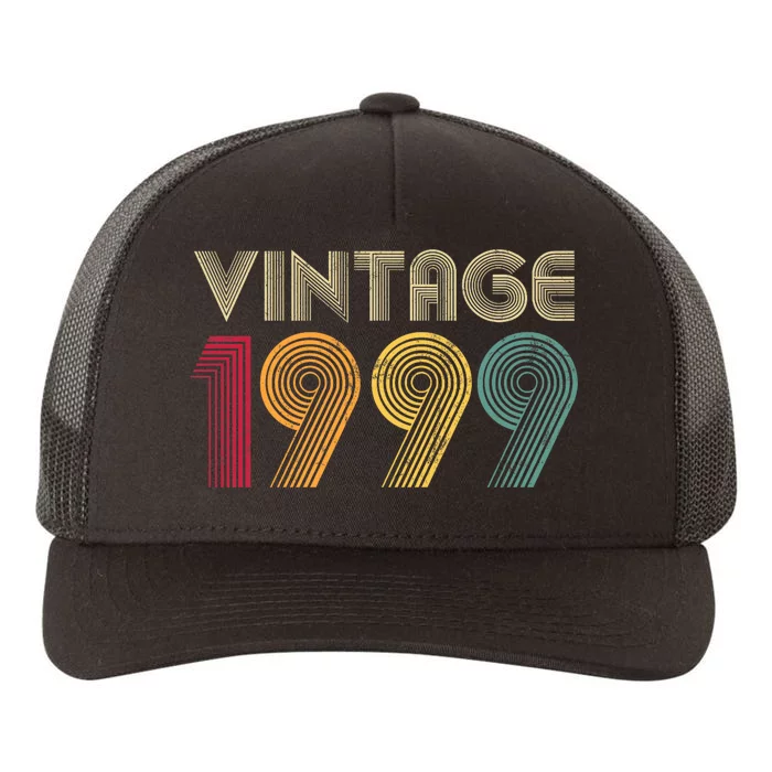 Vintage 1999 25th Birthday 25 Years Old Yupoong Adult 5-Panel Trucker Hat