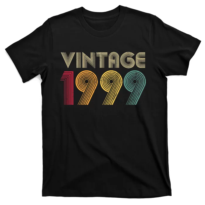 Vintage 1999 25th Birthday 25 Years Old T-Shirt