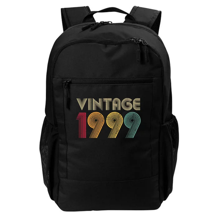 Vintage 1999 25th Birthday 25 Years Old Daily Commute Backpack