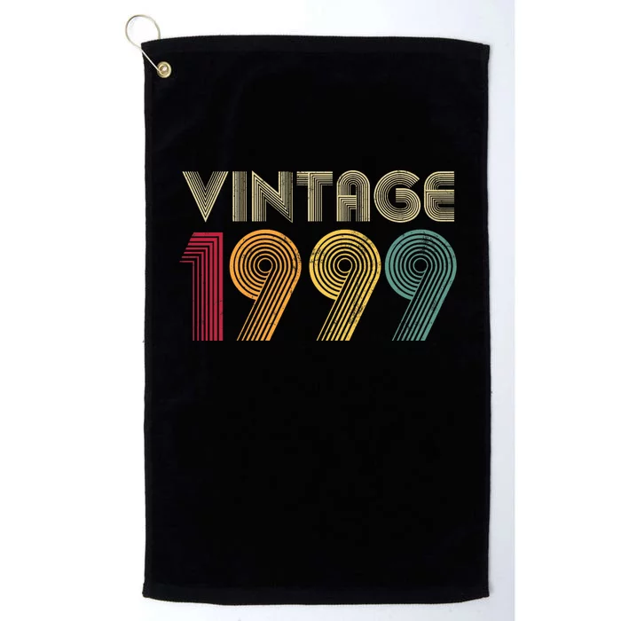 Vintage 1999 25th Birthday 25 Years Old Platinum Collection Golf Towel