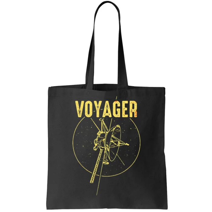 Voyager 1 & 2 Space Probe Solar System Astronomy Spaceflight Tote Bag