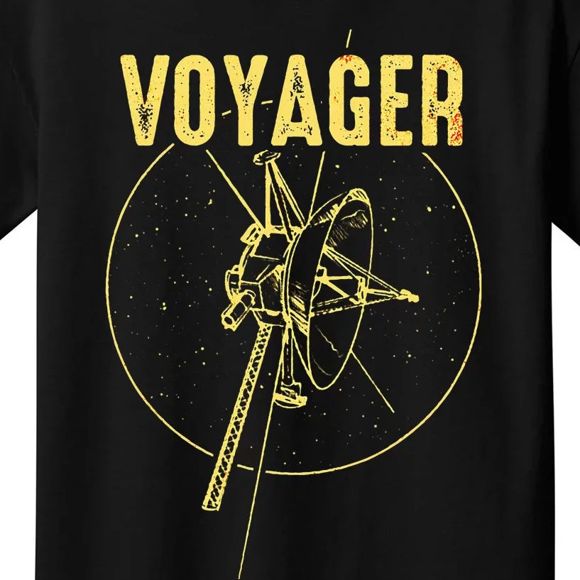 Voyager 1 & 2 Space Probe Solar System Astronomy Spaceflight Kids T-Shirt