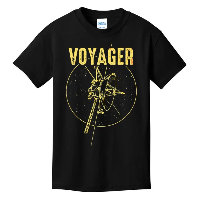 Voyager 1 & 2 Space Probe Solar System Astronomy Spaceflight Kids T-Shirt