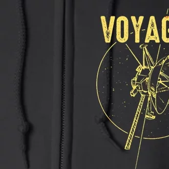 Voyager 1 & 2 Space Probe Solar System Astronomy Spaceflight Full Zip Hoodie