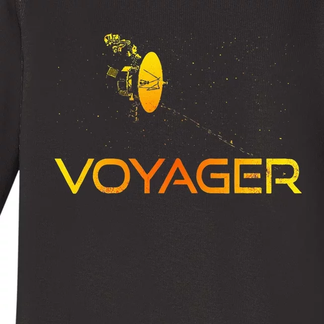 Voyager 1 & 2 Space Probe Solar System Astronomy Spaceflight Baby Long Sleeve Bodysuit