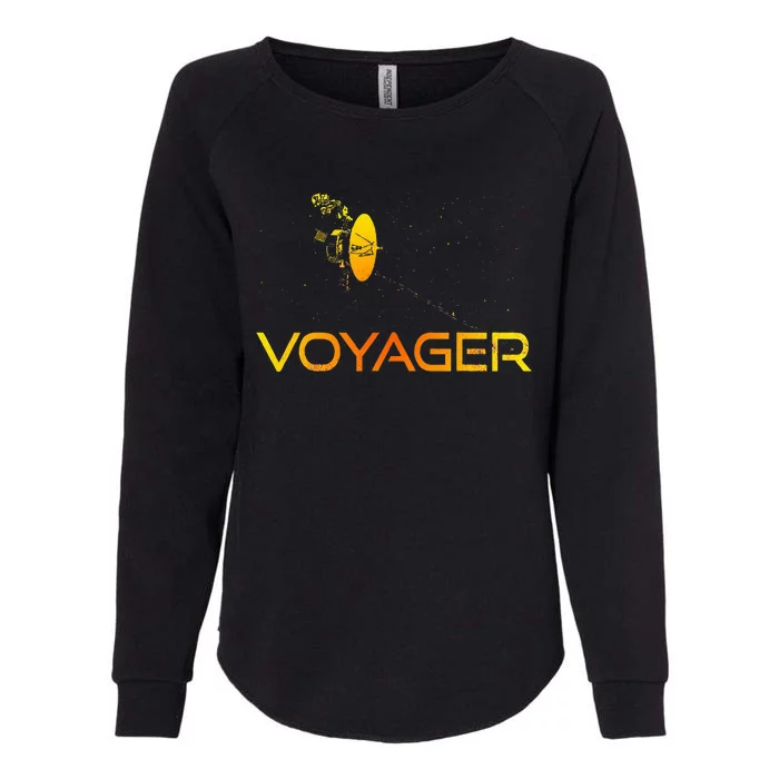 Voyager 1 & 2 Space Probe Solar System Astronomy Spaceflight Womens California Wash Sweatshirt