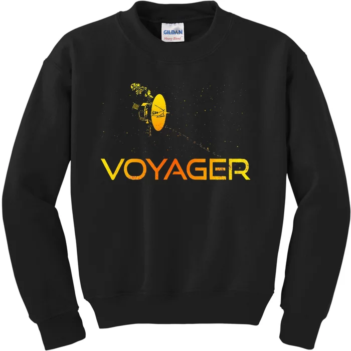 Voyager 1 & 2 Space Probe Solar System Astronomy Spaceflight Kids Sweatshirt