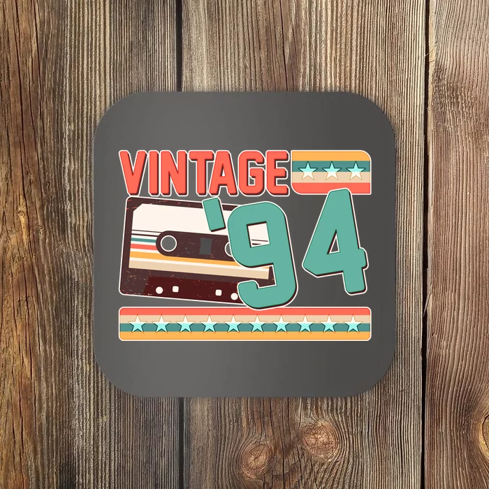 Vintage 1994 30th Birthday Cassette Tape Coaster