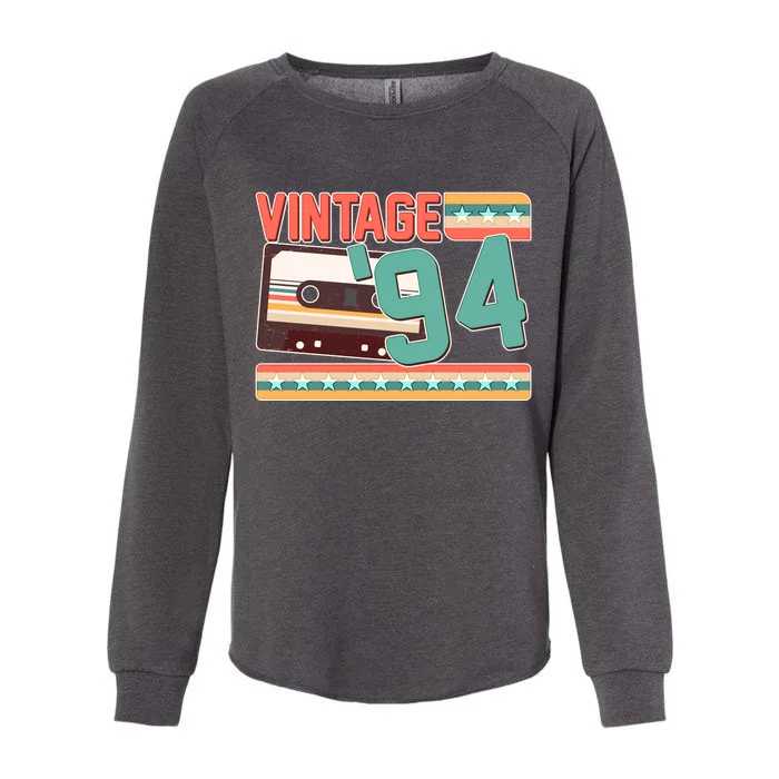 Vintage 1994 30th Birthday Cassette Tape Womens California Wash Sweatshirt