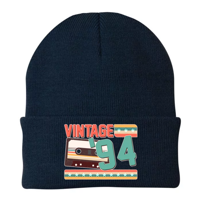 Vintage 1994 30th Birthday Cassette Tape Knit Cap Winter Beanie