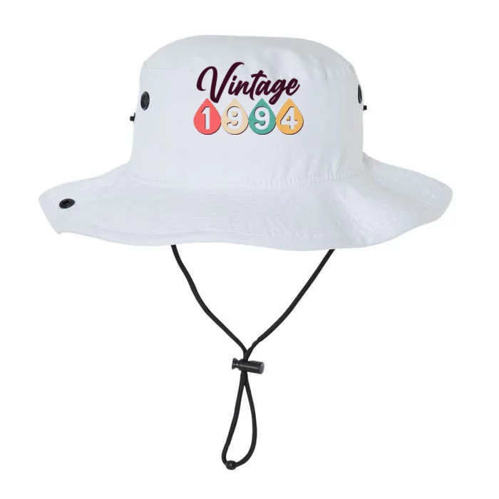 Vintage 1994 30th Birthday Retro Teardrop Design Legacy Cool Fit Booney Bucket Hat