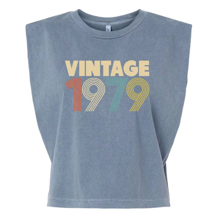 Vintage 1979 39th Birthday Garment-Dyed Women's Muscle Tee