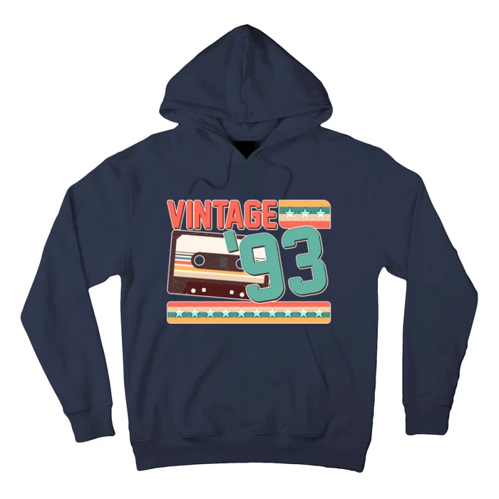 Vintage 1993 30th Birthday Cassette Tape Hoodie