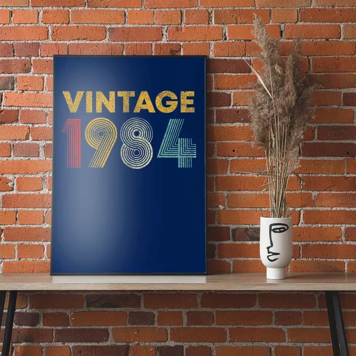 Vintage 1984 39th Birthday Present Gift  Wo 39 Years Old Poster