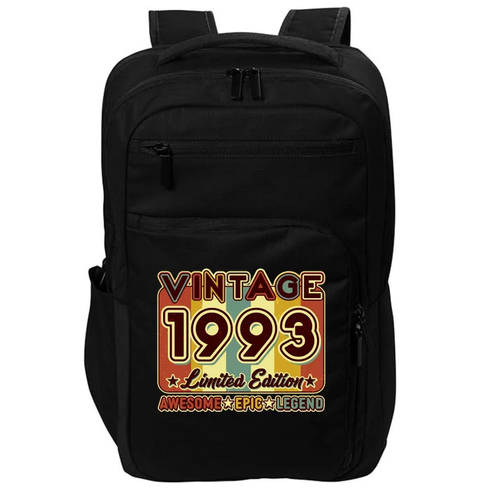 Vintage 1993 30th Birthday Limited Edition Awesome Epic Legend Impact Tech Backpack