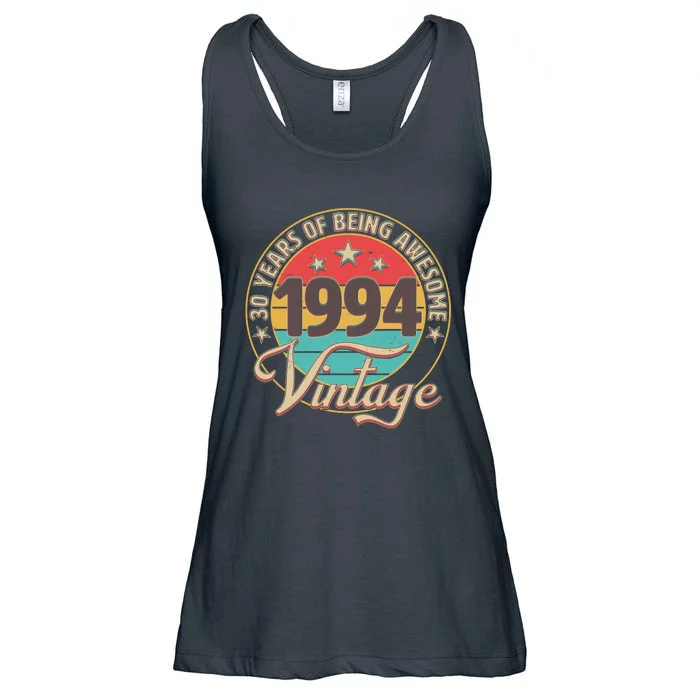 Vintage 1994 30 Years Of Being Awesome Ladies Essential Flowy Tank