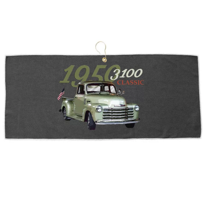 Vintage 1950 3100 Pickup Truck Car Guys Classic Trucks Large Microfiber Waffle Golf Towel