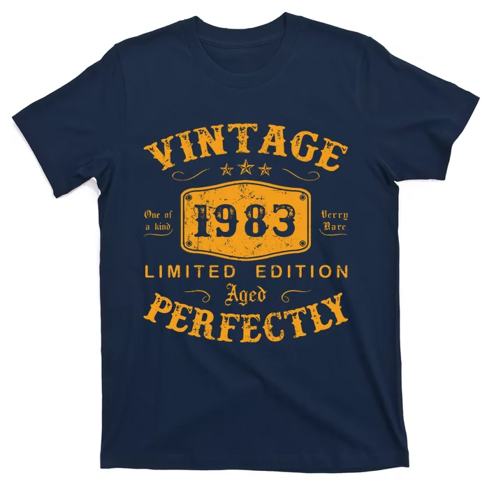 Vintage 1983 39 Birthday Gifts 39rd Birthday Gifts T-Shirt