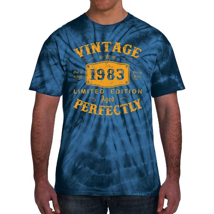 Vintage 1983 39 Birthday Gifts 39rd Birthday Gifts Tie-Dye T-Shirt