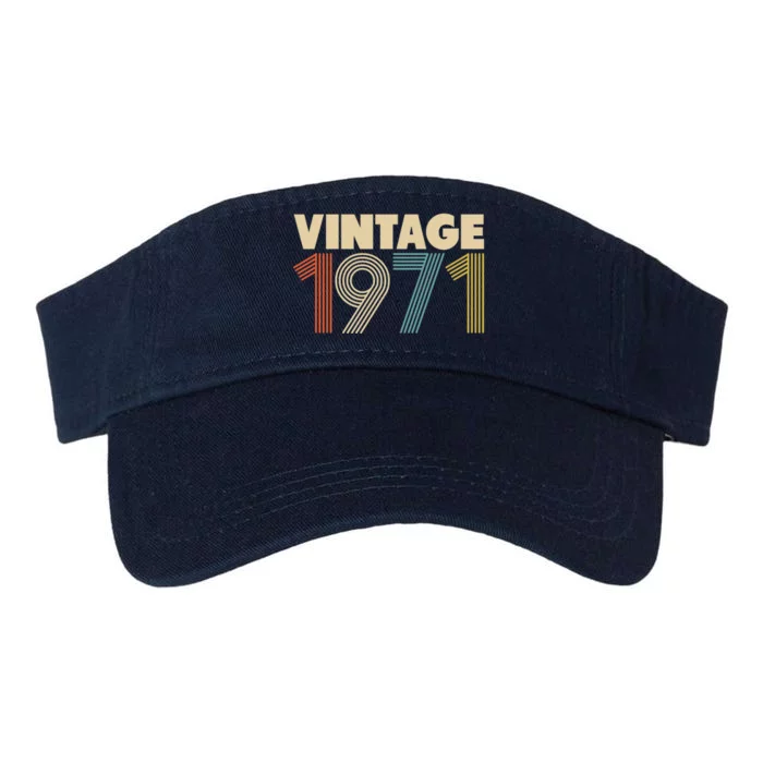 Vintage 1971 47th Birthday Valucap Bio-Washed Visor