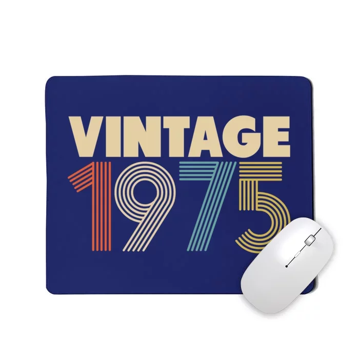 Vintage 1975 43rd Birthday Mousepad