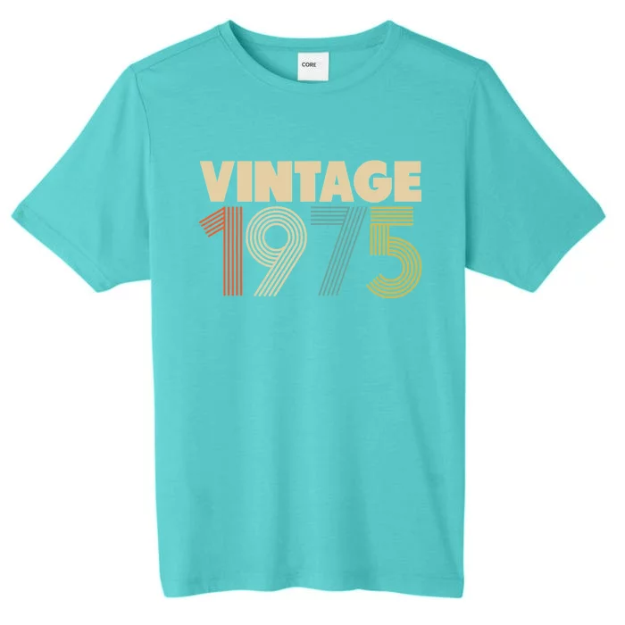 Vintage 1975 43rd Birthday ChromaSoft Performance T-Shirt