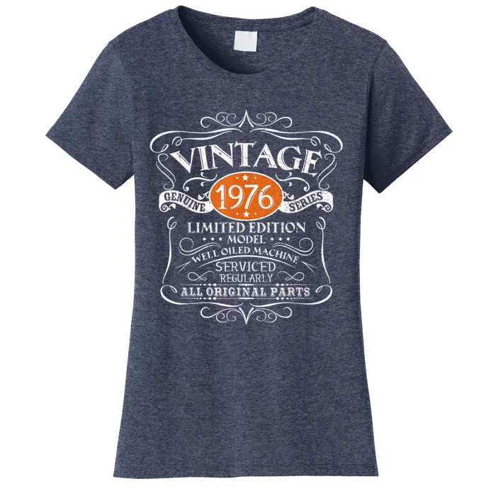 Vintage 1976 46th Birthday Present Gift  Wo Original Design Women's T-Shirt