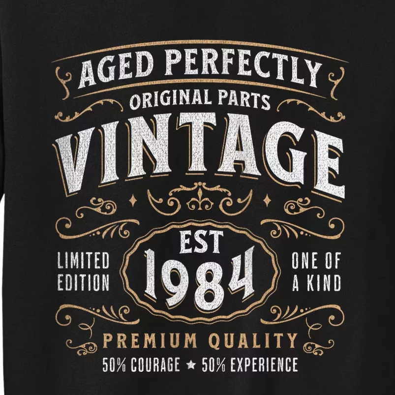 Vintage 1984 40th Birthday Gifts 40 Year Old Sweatshirt