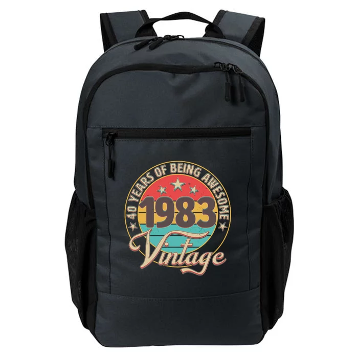 Vintage 1983 40 Years Of Being Awesome Daily Commute Backpack