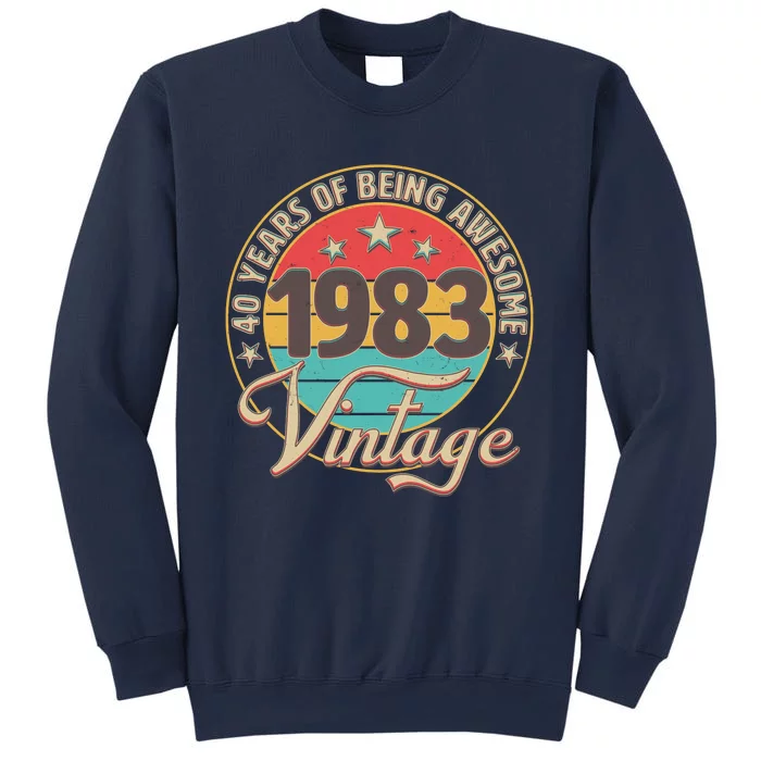 Vintage 1983 40 Years Of Being Awesome Sweatshirt