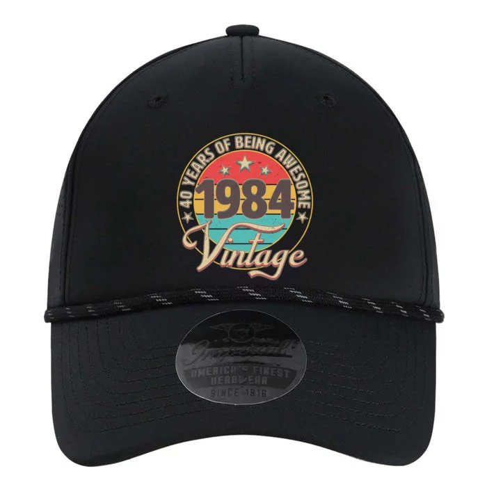 Vintage 1984 40 Years Of Being Awesome Performance The Dyno Cap