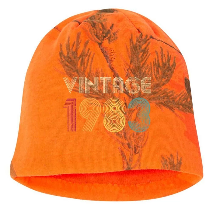 Vintage 1983 40th Birthday Gift Retro Shirt 40 Years Old Kati - Camo Knit Beanie