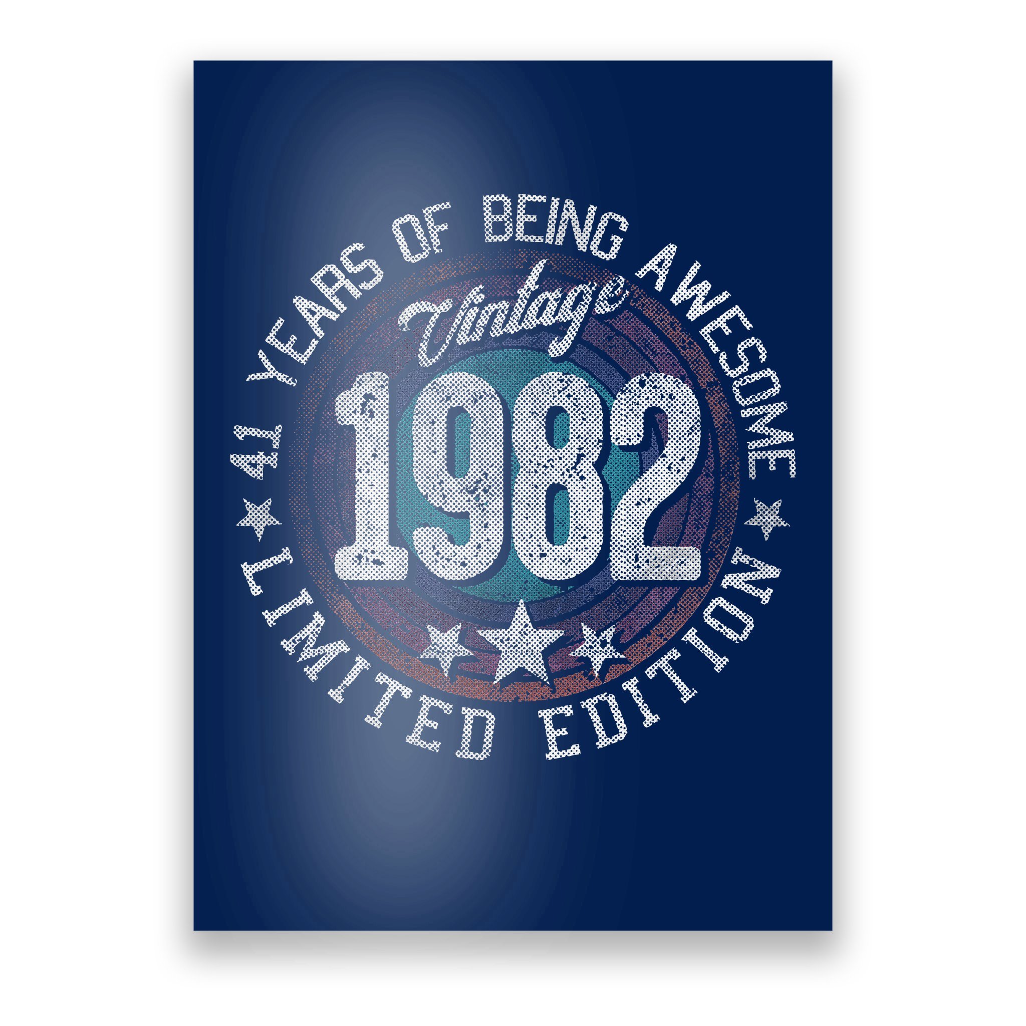 41 Years Of Being Awesome Gifts 41th Anniversary Gift Vintage