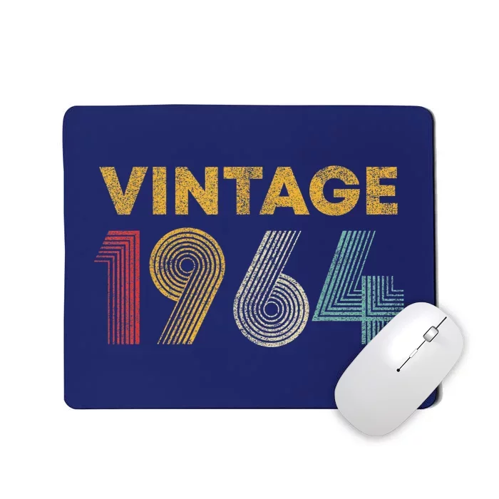 Vintage 1964 59th Birthday Present Gift  Wo 59 Years Old Mousepad