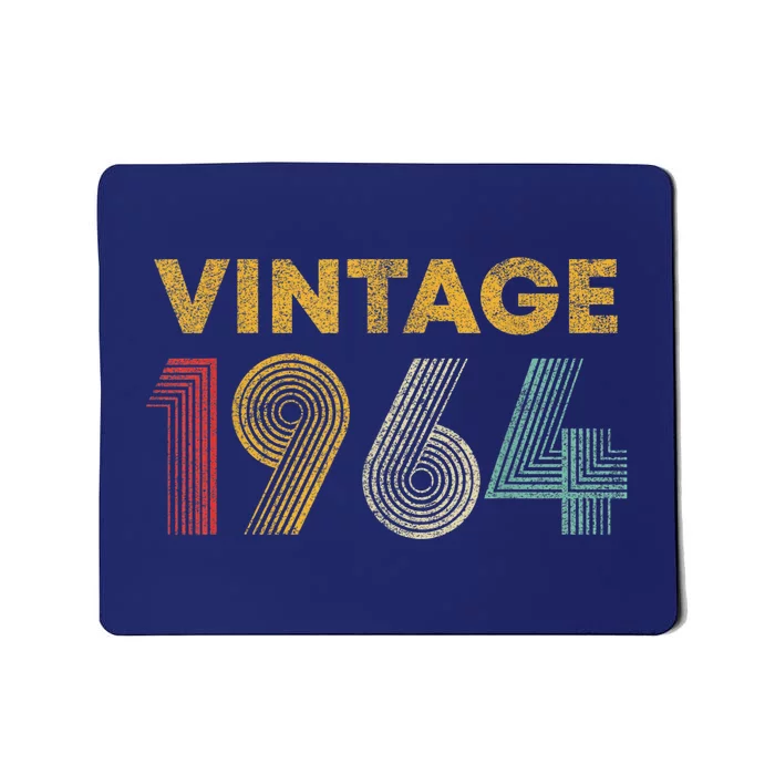 Vintage 1964 59th Birthday Present Gift  Wo 59 Years Old Mousepad