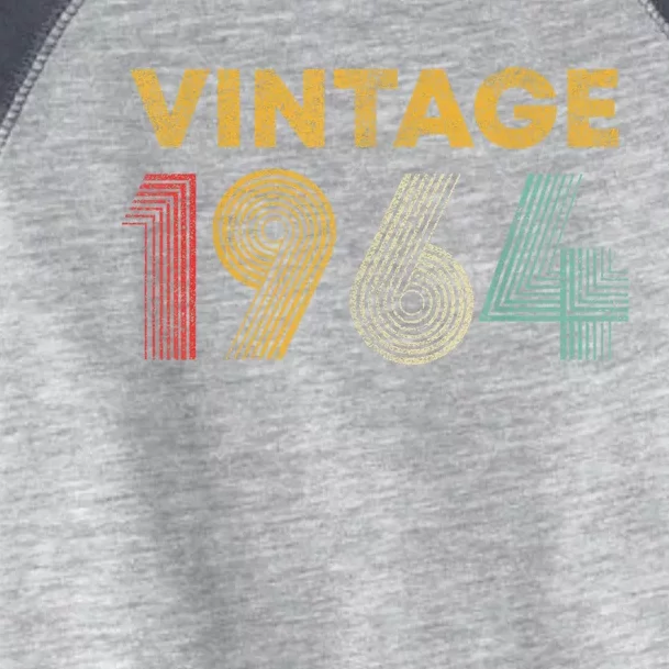 Vintage 1964 59th Birthday Present Gift  Wo 59 Years Old Toddler Fine Jersey T-Shirt