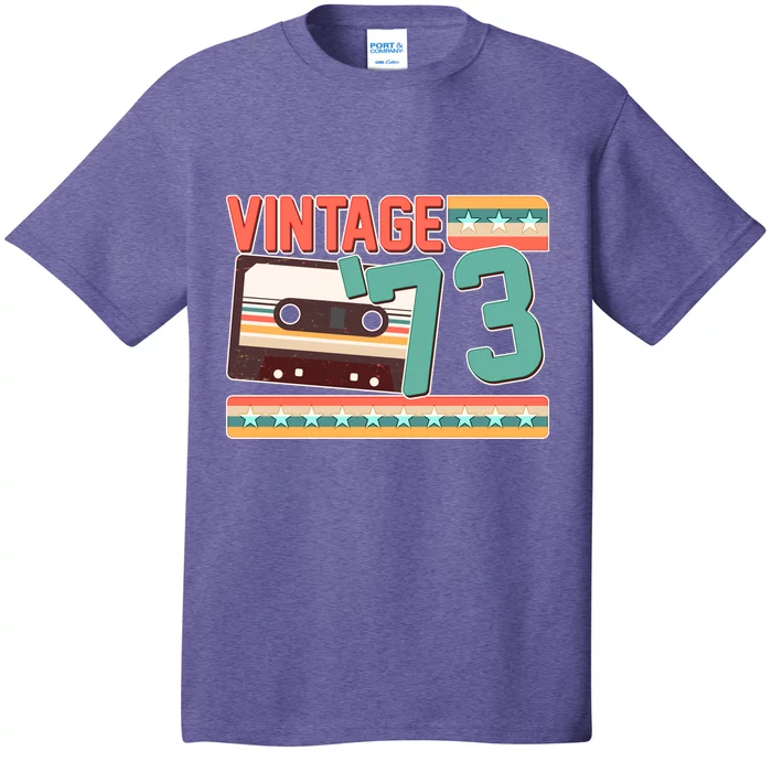 Vintage 1973 50th Birthday Cassette Tape T-Shirt