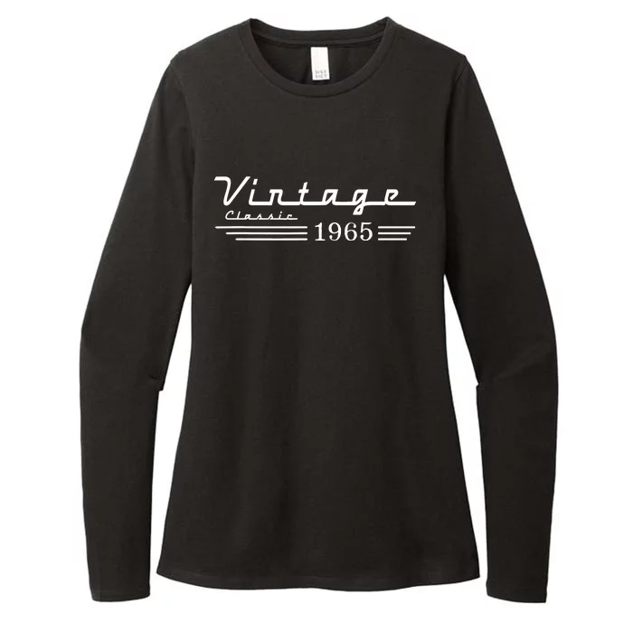 Vintage 1965 57th Birthday Womens CVC Long Sleeve Shirt