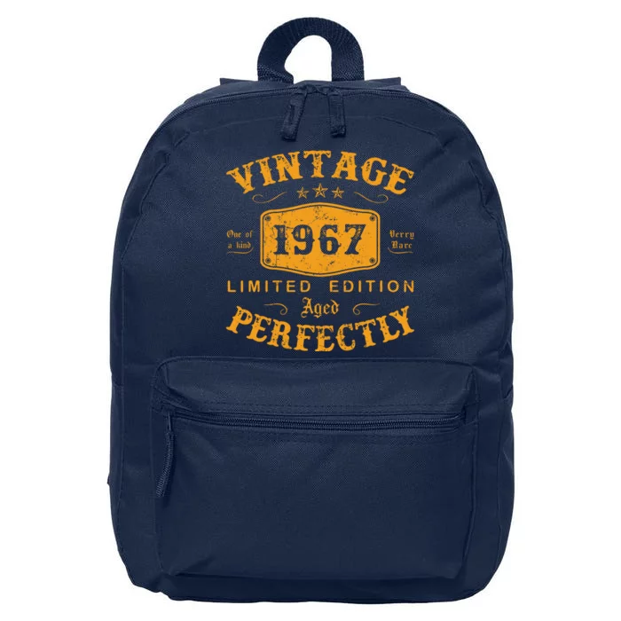 Vintage 1967 55 Birthday Gifts 55th Birthday Gifts 16 in Basic Backpack