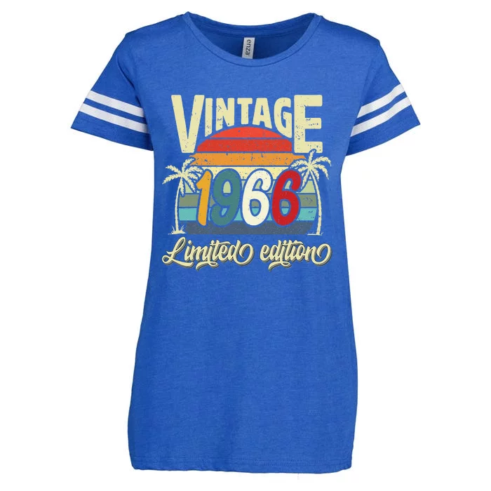 Vintage 1966 56th Birthday Limited Edition Bday Enza Ladies Jersey Football T-Shirt