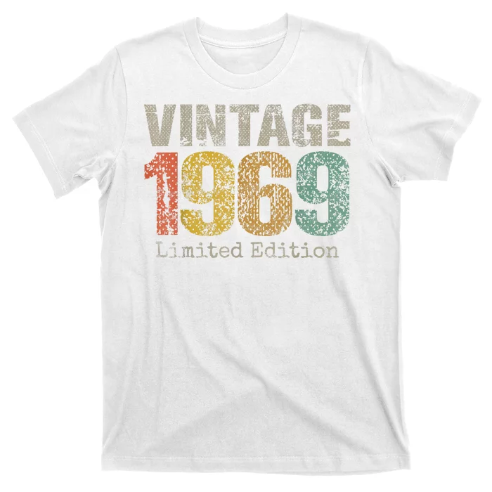 Vintage 1969 55th Birthday Gifts 55 Year Old T-Shirt