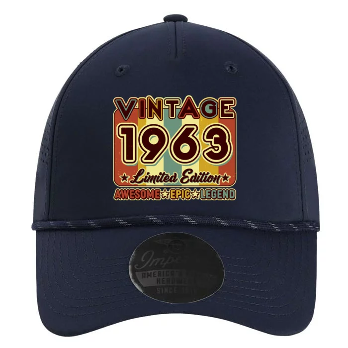 Vintage 1963 60th Birthday Limited Edition Awesome Epic Legend Performance The Dyno Cap