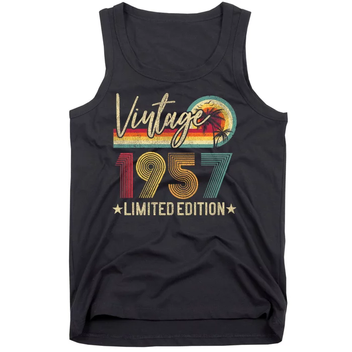 Vintage 1957 67th Birthday 67 Years Old Limited Edition Tank Top