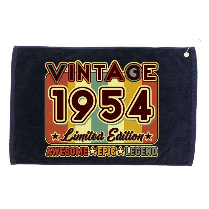 Vintage 1954 70th Birthday Limited Edition Awesome Epic Legend Grommeted Golf Towel