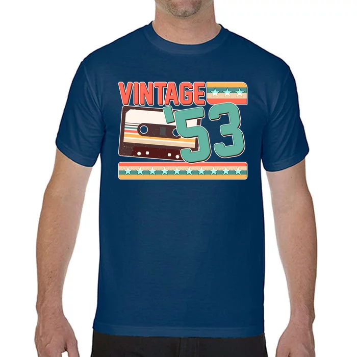 Vintage 1953 70th Birthday Cassette Tape Comfort Colors T-Shirt