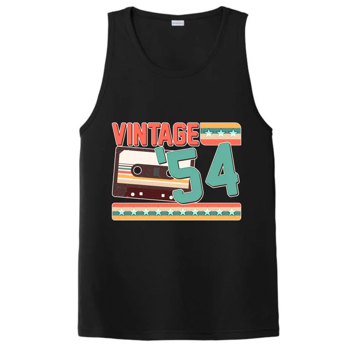 Vintage 1954 70th Birthday Cassette Tape Performance Tank